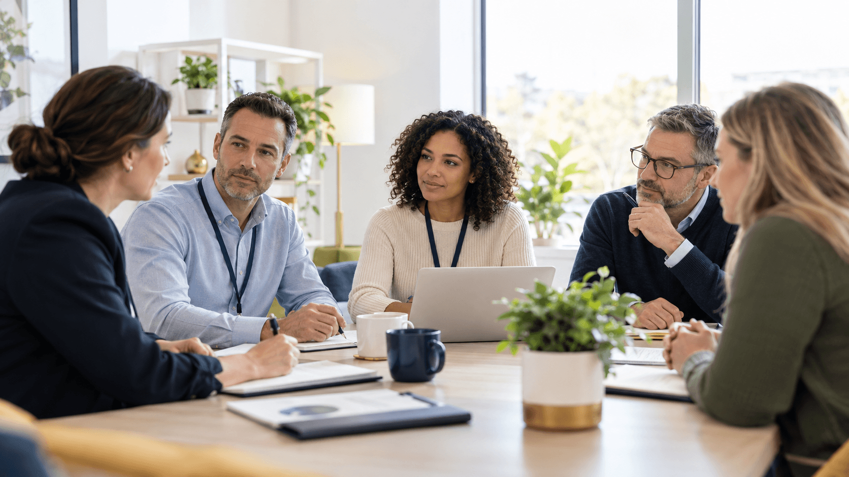 Professionals working across different sources of information